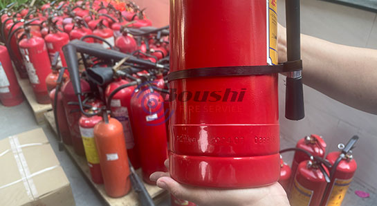 Quy Trình Nạp Bình Chữa Cháy Tại Boushi 3