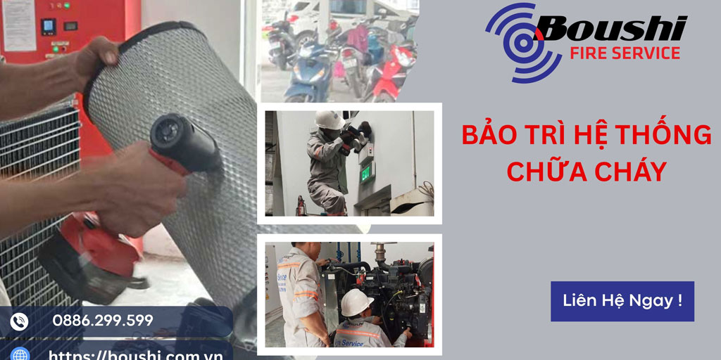 Bảo trì hệ thống chữa cháy: Giải pháp an toàn cho mọi công trình