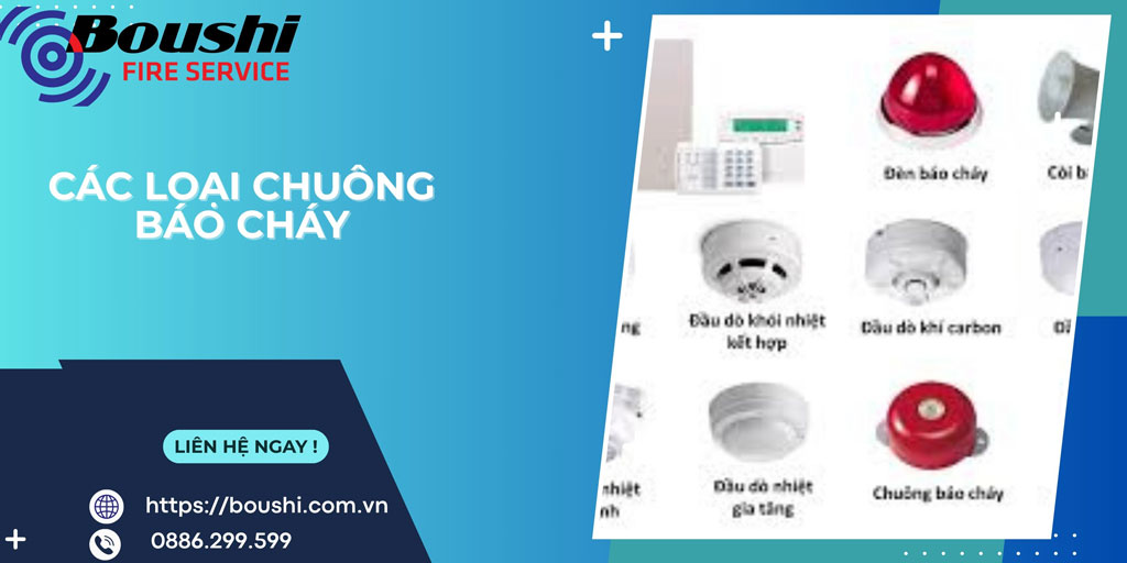 Các Loại Chuông Báo Cháy và Lợi Ích Khi Lắp Đặt Hệ Thống Báo Cháy