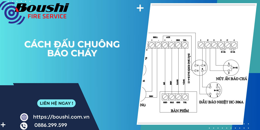 Cách Đấu Chuông Báo Cháy Đúng Chuẩn Và Hiệu Quả Nhất