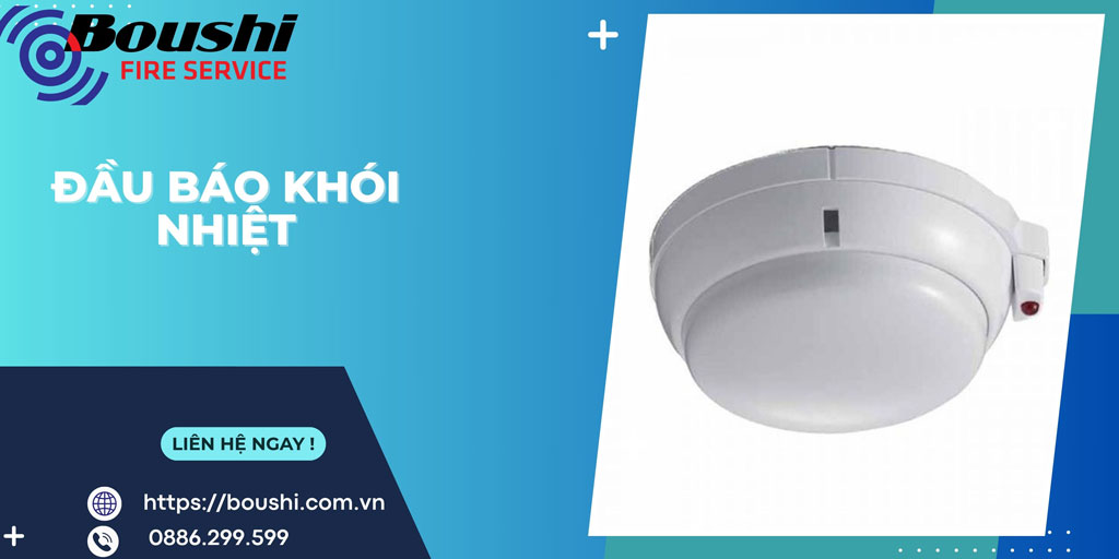 Đầu Báo Khói Nhiệt: Giải Pháp An Toàn Cho Hệ Thống Phòng Cháy Chữa Cháy