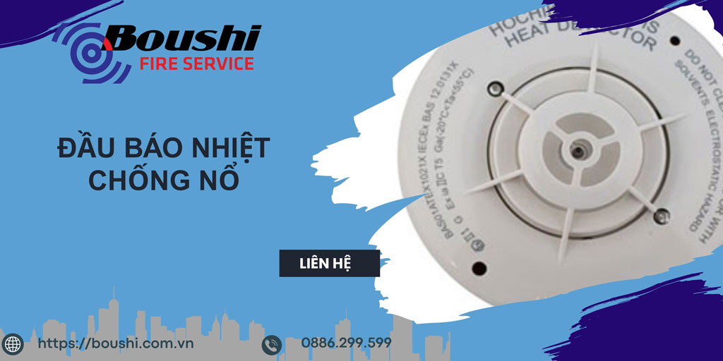 Đầu Báo Nhiệt Chống Nổ
