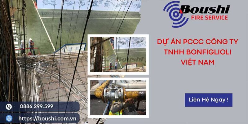 Dự án PCCC công ty TNHH BONFIGLIOLI VIỆT NAM