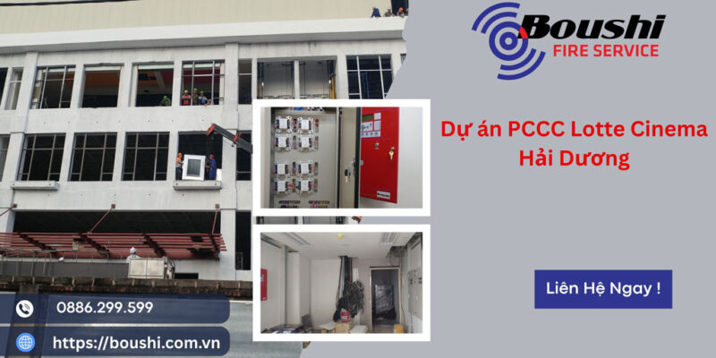 Dự án PCCC Lotte Cinema Hải Dương