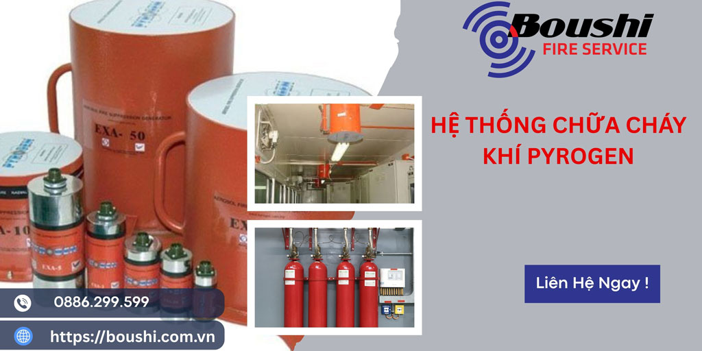 Hệ Thống Chữa Cháy Khí Pyrogen: Giải Pháp An Toàn Hiện Đại Cho Môi Trường Làm Việc