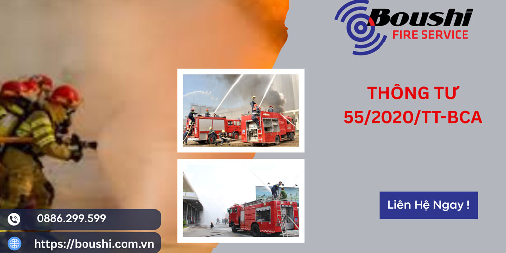 Thông tư 55/2020/TT-BCA: Quy định quan trọng về an toàn phòng cháy chữa cháy