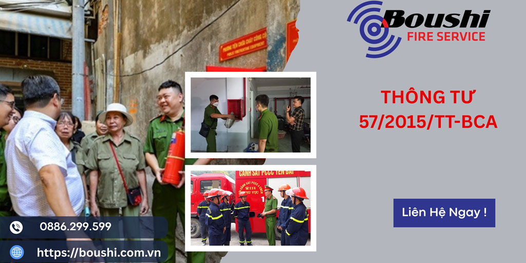 Thông tư 57/2015/TT-BCA: Quy định về Phòng Cháy Chữa Cháy và Các Yêu Cầu Quan Trọng