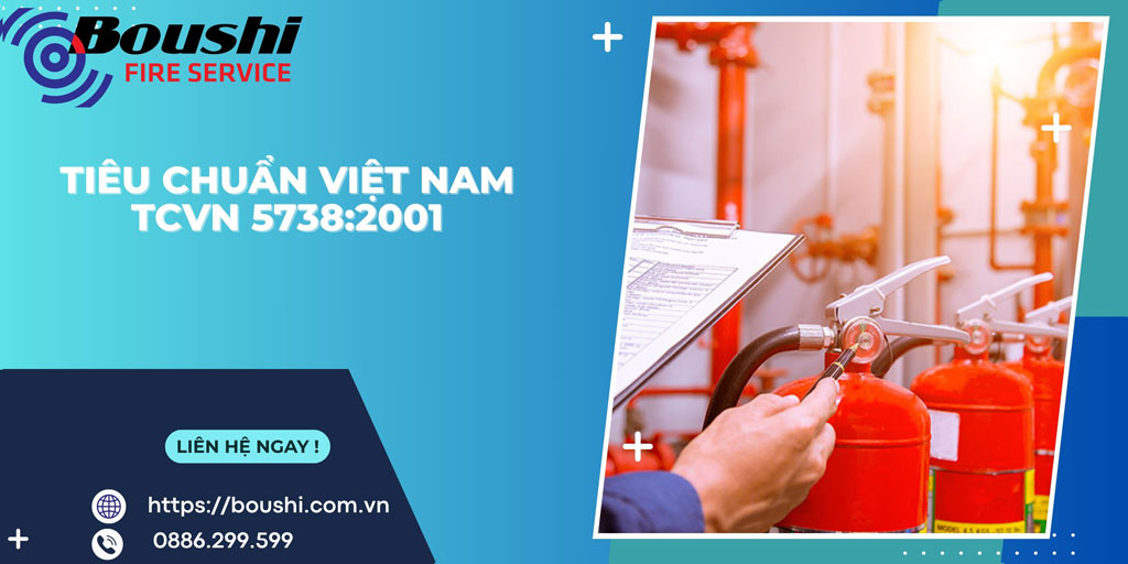 Tiêu chuẩn Việt Nam TCVN 5738:2001 - Hướng dẫn Thiết kế Hệ thống PCCC cho Công trình Xây dựng